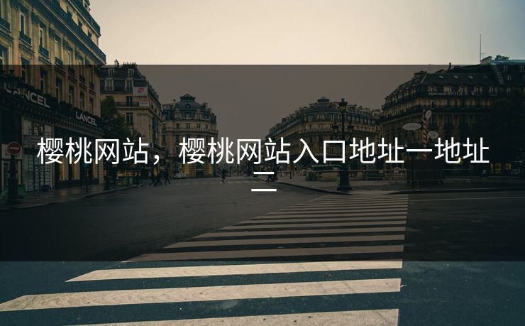 樱桃网站，樱桃网站入口地址一地址二  第1张